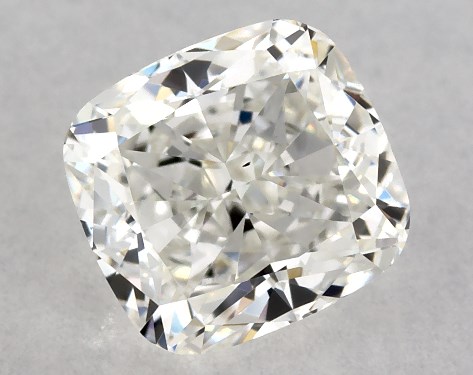 GIA 0.78 Carat H-VS2 Very Good Cut Cushion Modified Diamond